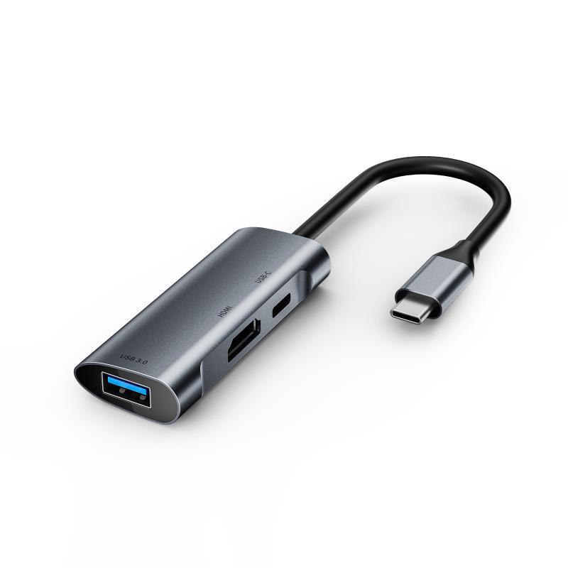 Type-C 3-in-1 Docking Station HDMI PD USB 3.0