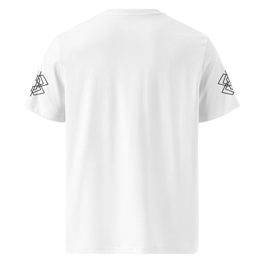 Camiseta Organic Geometric White