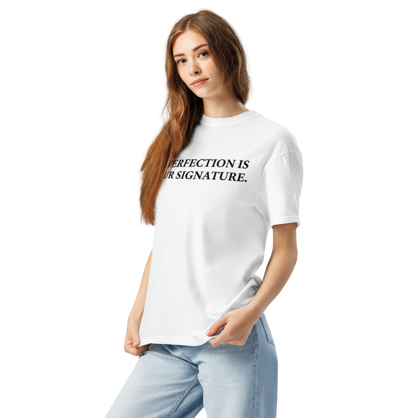 Camiseta Heavyweight Perfection Signature