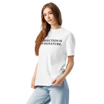 Camiseta Heavyweight Perfection Signature
