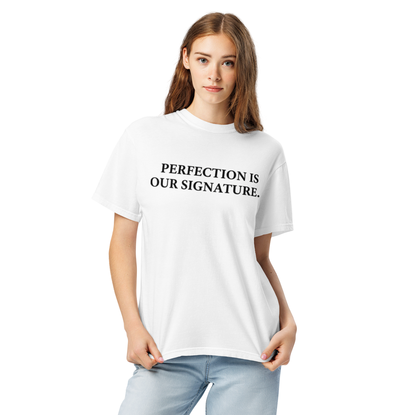 Camiseta Heavyweight Perfection Signature