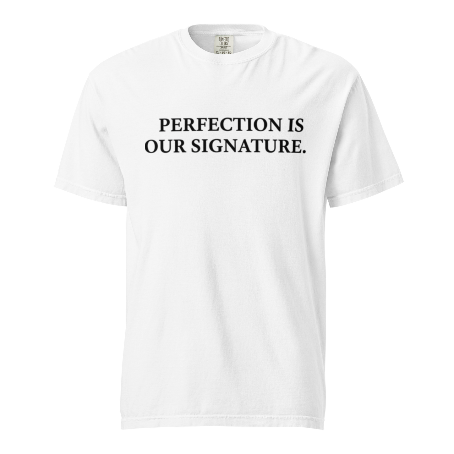 Camiseta Heavyweight Perfection Signature