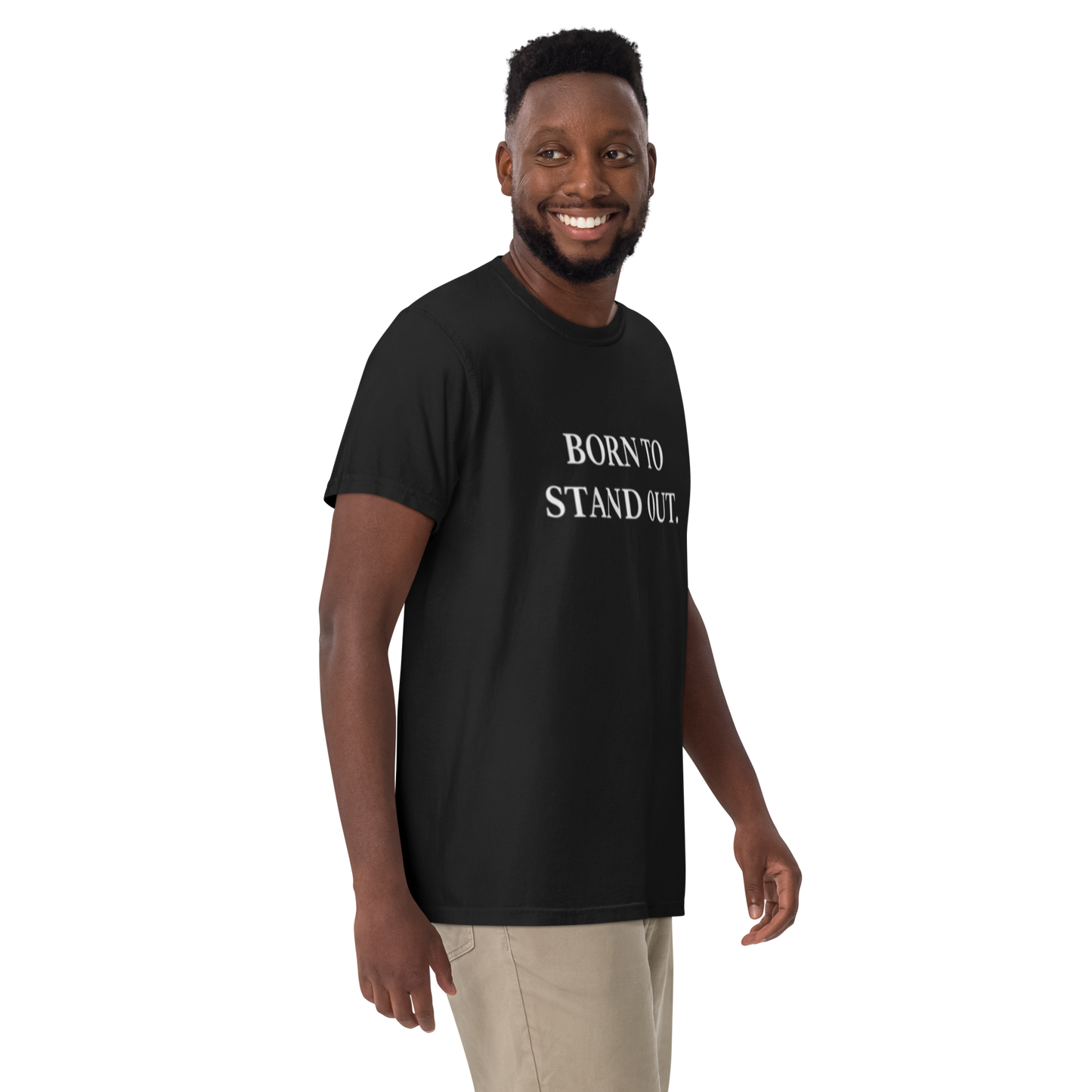 Nascpara Se Destacar: Camiseta de Tecido Pesado