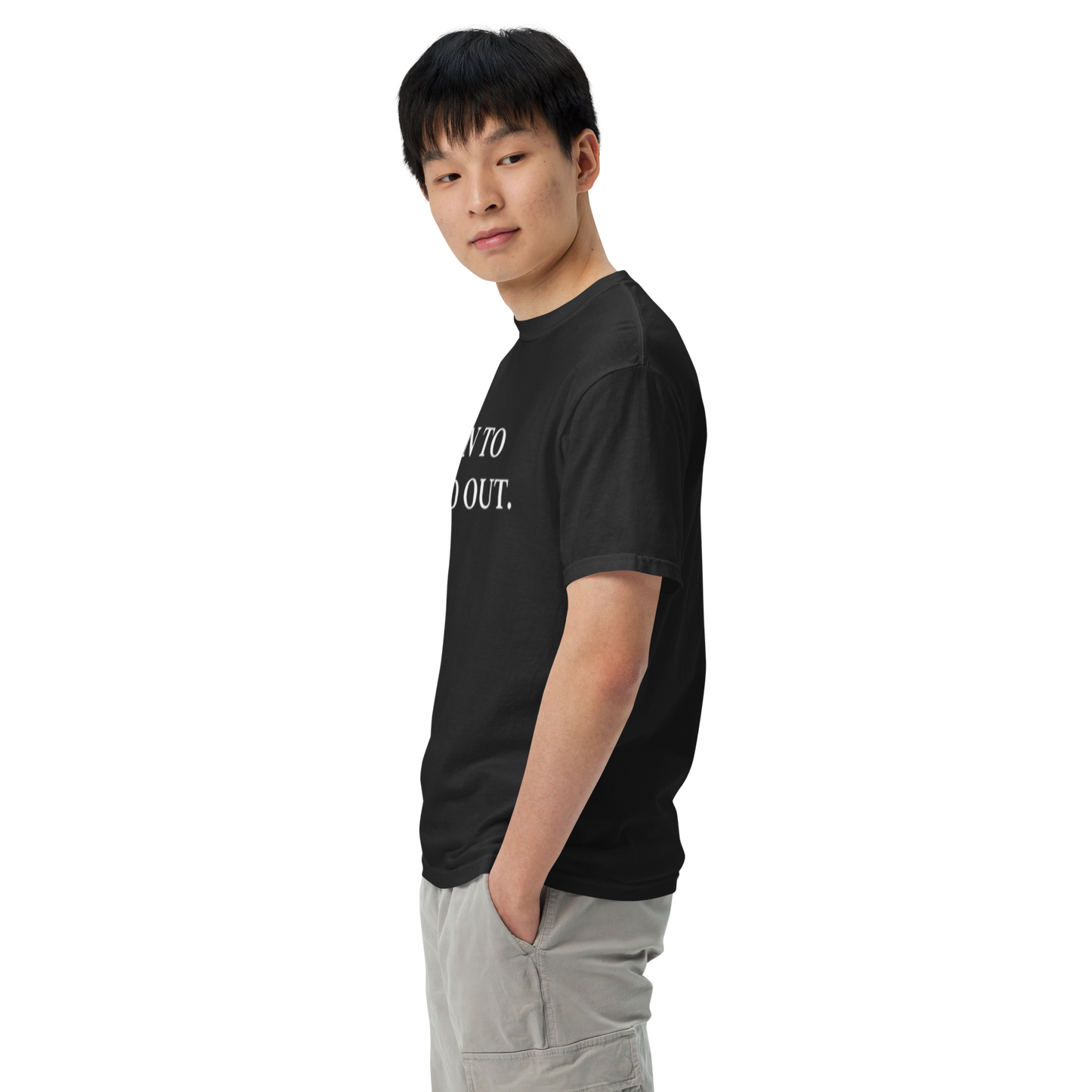 Nascpara Se Destacar: Camiseta de Tecido Pesado