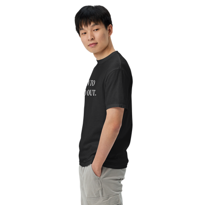 Nascpara Se Destacar: Camiseta de Tecido Pesado