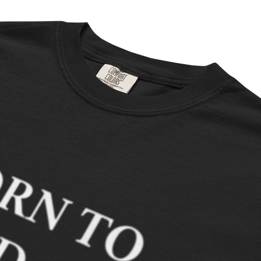 Nascpara Se Destacar: Camiseta de Tecido Pesado
