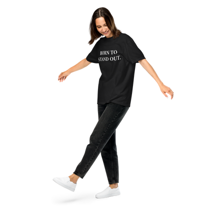 Nascpara Se Destacar: Camiseta de Tecido Pesado