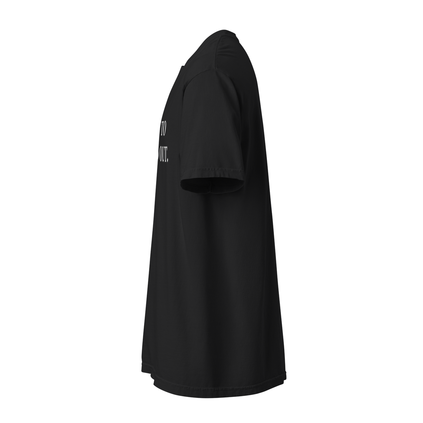Nascpara Se Destacar: Camiseta de Tecido Pesado