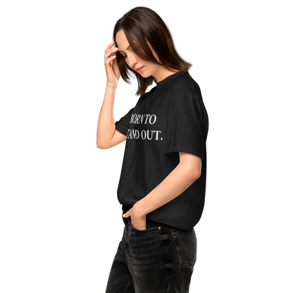 Nascpara Se Destacar: Camiseta de Tecido Pesado