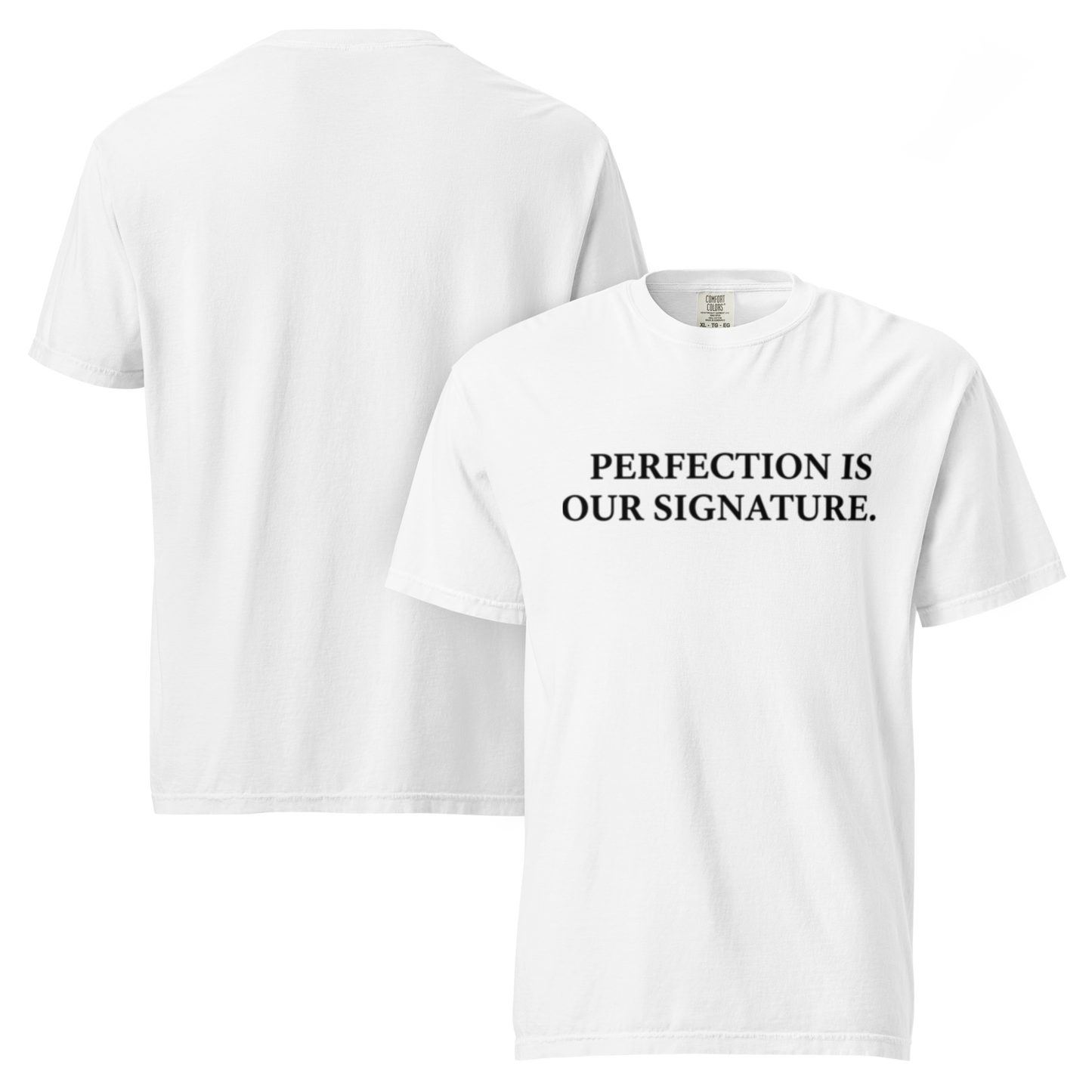 Camiseta Heavyweight Perfection Signature