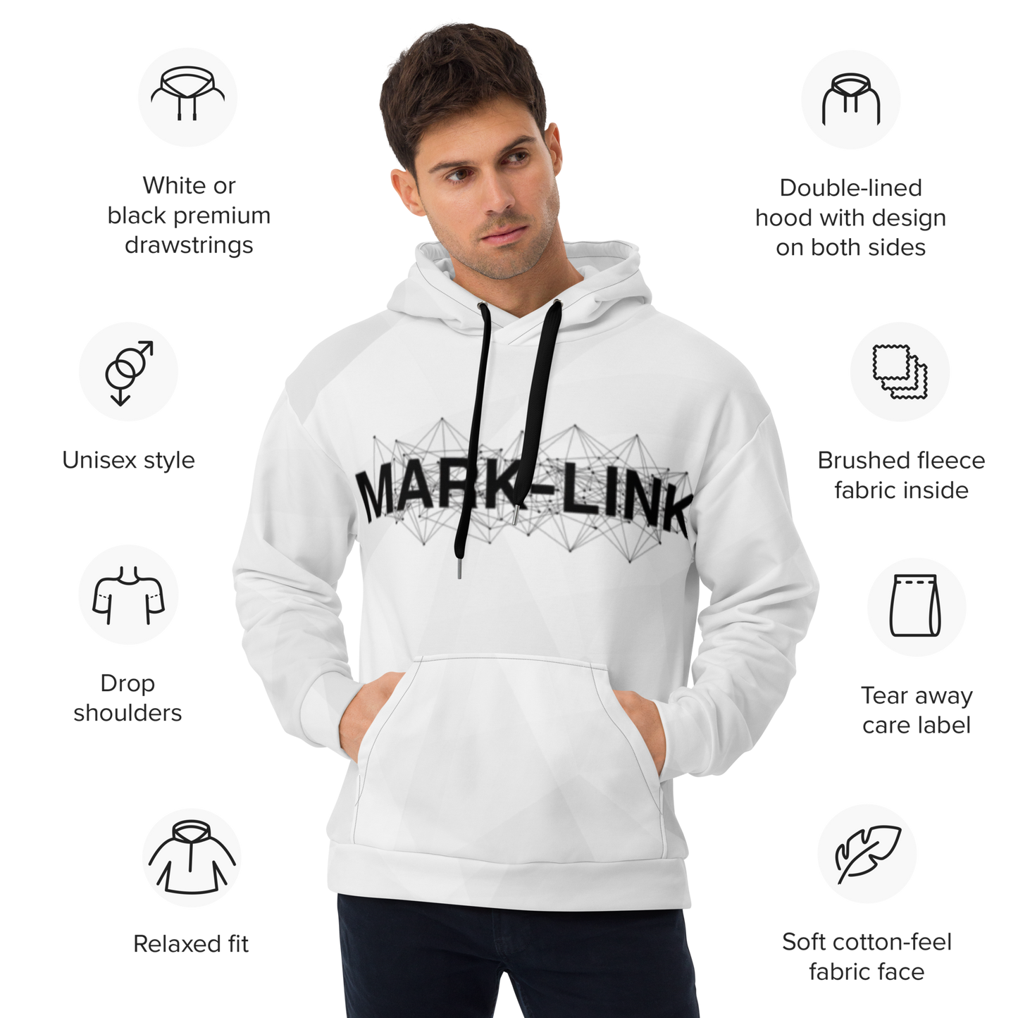 Moletom Hoodie Tech Mark-Link